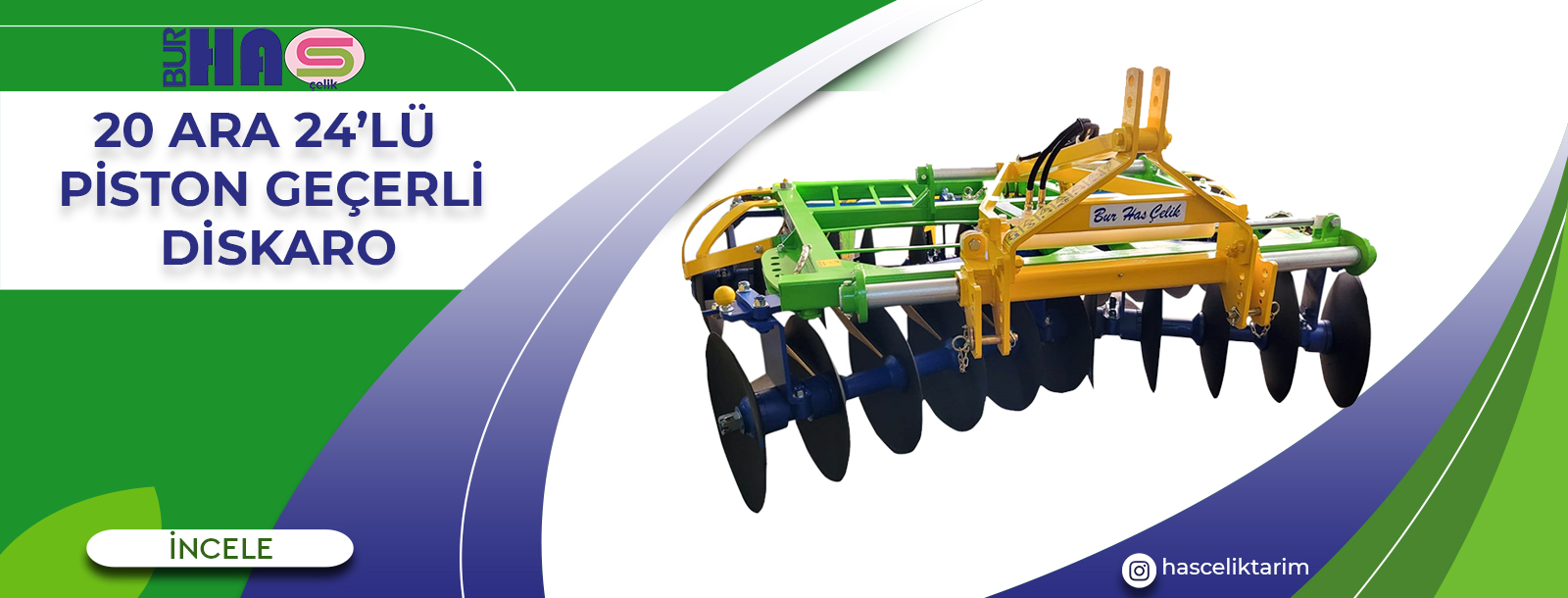 Askılı X Tipi Diskaro